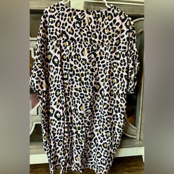 Pink leopard dress - Picture 4 of 4